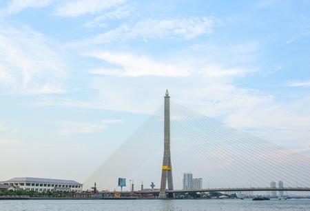 RAMA VIII Bridge in Bangkokのeditorial素材