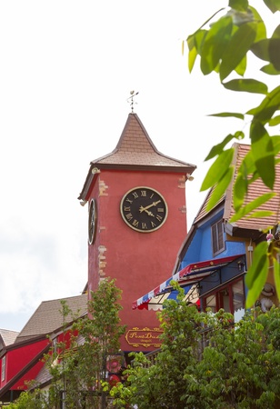 Clock Tower at Mimosa  Pattaya, Thailand - May 19, 2013  The Mimosa attractions at Pattayaのeditorial素材