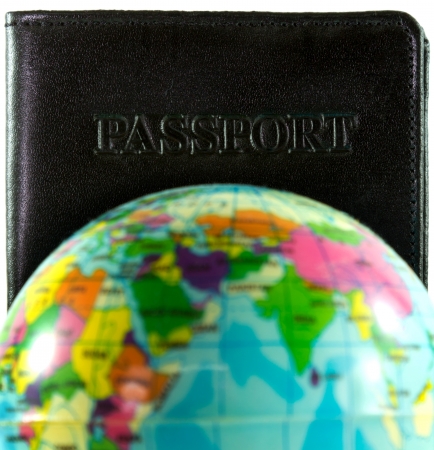Passport concept travel around the world の写真素材