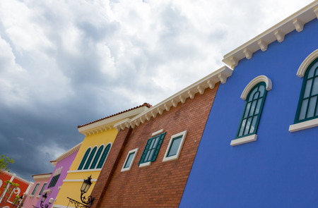 HUA HIN, THAILAND- JUL 1, 2013: New place attraction Shopping is the Outlet shops, restaurants, and photography. Establish the atmosphere like Venice. on Jul 1, 2013 Hua Hin, Thailand at The Venezia Hua Hinのeditorial素材