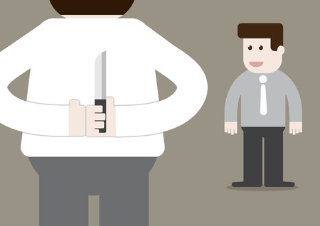 Unfaithful with in businessmanのイラスト素材