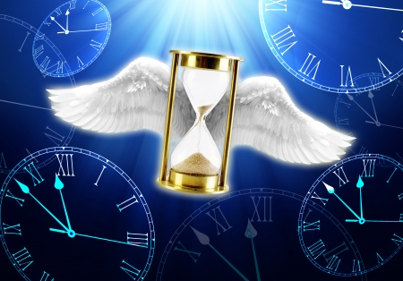 Time Passing Conceptの写真素材