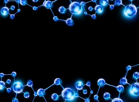 molecule dna cell illustrationの写真素材
