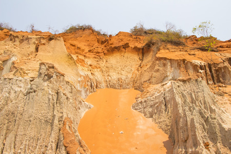 Fairy Stream(Suoi Tien), Mui Ne, Vietnamの写真素材