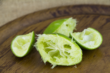 Asia fresh green lemon peelの写真素材