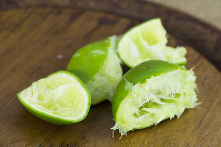Asia fresh green lemon peelの写真素材