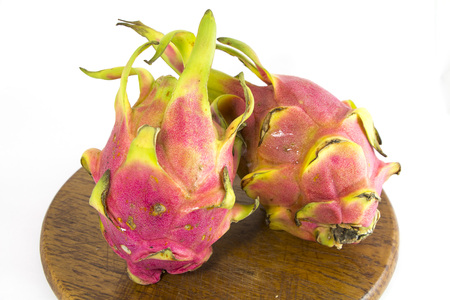 Freash Dragon Fruit form Thailand Group Shotの写真素材