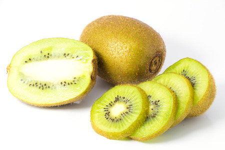 Fresh Kiwi fruit  Cutting in studio Shootingの写真素材