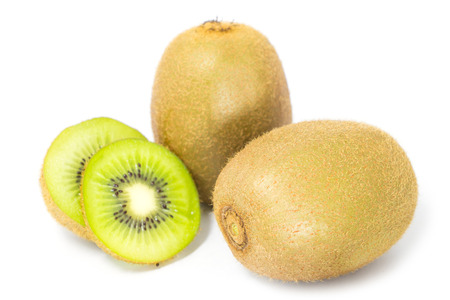 Fresh Kiwi fruit  in studio Shootingの写真素材