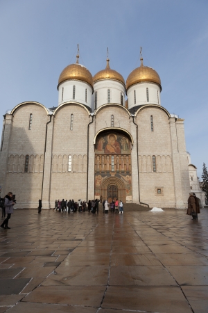 Cathedral Square im Kremlin  Moscow  Russia のeditorial素材