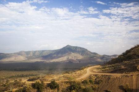 African landscape. Mago National Park. Omo Valley. Ethiopia.の写真素材