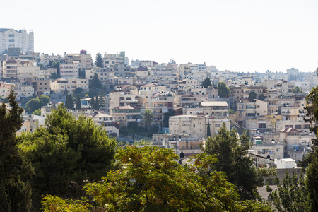 View of the city of Nazareth. Israelのeditorial素材