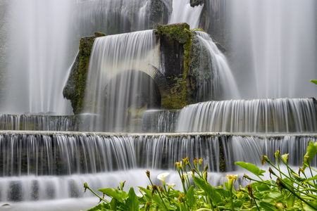 villa d este in tivoli, italy, europeの写真素材