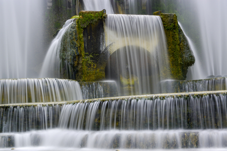 villa d este in tivoli, italy, europeの写真素材