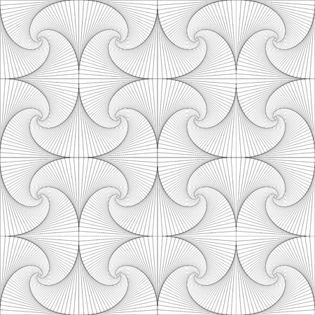 Black and white abstract template for card or banner. Business background, illustration. Illustration of abstract background with lines.のイラスト素材