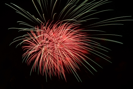 fireworks displaysの写真素材