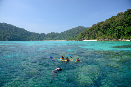 Surin Island, Phang Nga, Thailandのeditorial素材