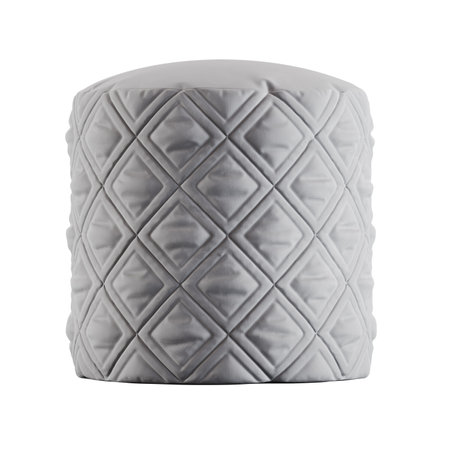 Stool isolated on white background. Clipping path included. 3d render.の写真素材