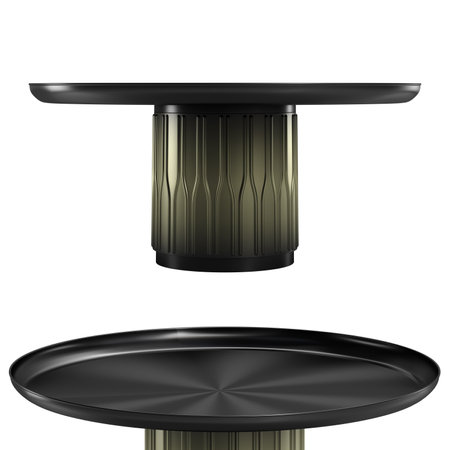 Realistic Detailed 3d Black Metal Table Lamp Template. Vectorの写真素材