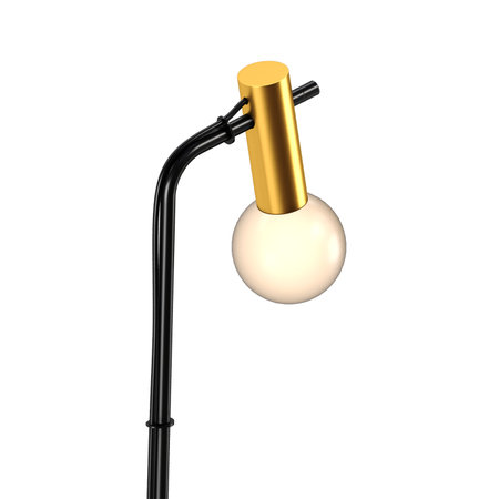 3d rendering of a lamp on a white backgroundの写真素材