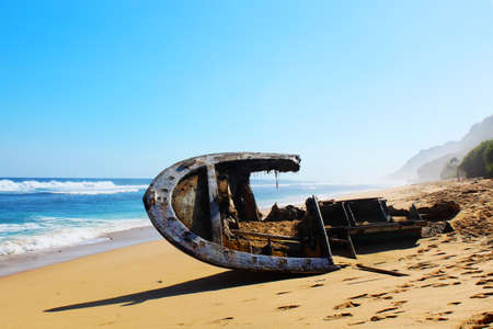 Shipwreckedの写真素材