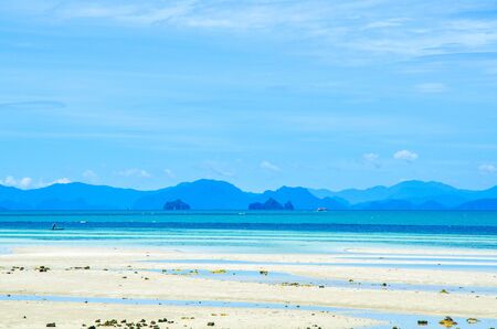 Beach view from Samui Island, Thailandの写真素材