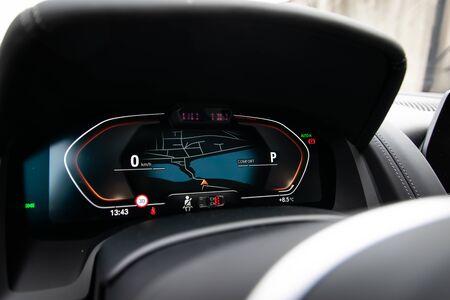 2020 BMW 8 Series Gran Coupe instrument cluster