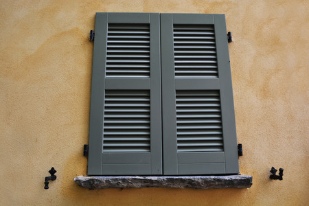vintage italian windowの写真素材