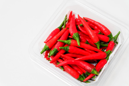 Thai chili peppersの写真素材