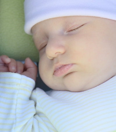 Sleeping baby の写真素材