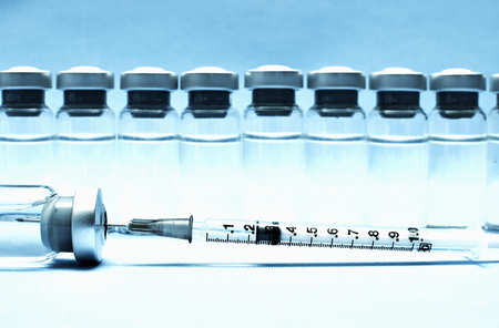Vials of medications  の写真素材
