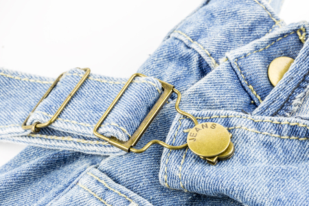 blue jeans with studsの写真素材