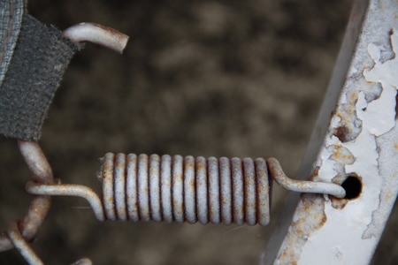 Hook and springの写真素材