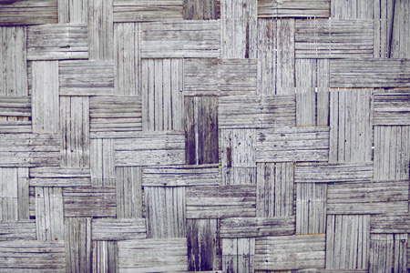Old bamboo weave texture 