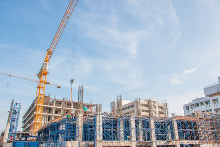 construction siteの写真素材