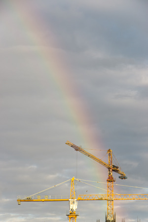 construction siteの写真素材