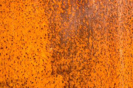 Rusty metal with cracked paint grunge backgroundの写真素材