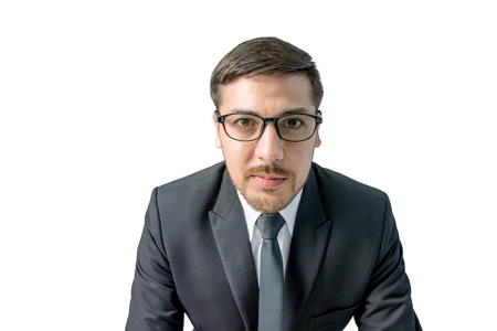 Portrait of caucasian business manの写真素材