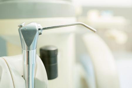 Close-up  dental tool in dental clinic,triple syringeの写真素材