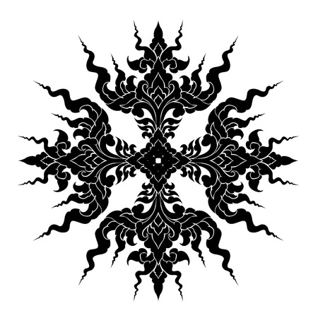 Pattern thai artのイラスト素材