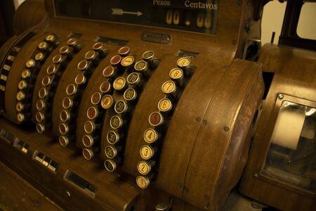old coin machineの写真素材