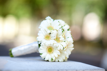 Wedding bright bouquet of flowersの写真素材
