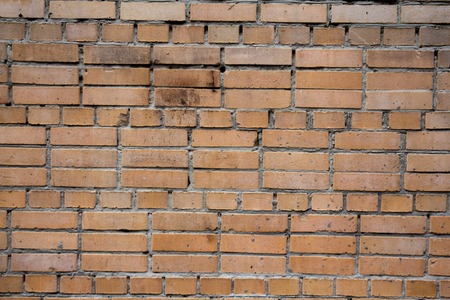 Red brick wall texture backgroundの写真素材