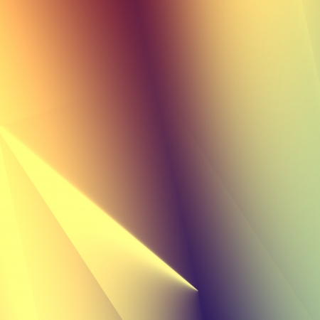 Yellow and blue abstract futuristic background. For creatice layout design, scientific illustrations, and web template or site wallpaperの写真素材