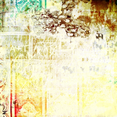 Abstract background with grunge texture. For art texture, grunge design, and vintage paper or border frameの写真素材