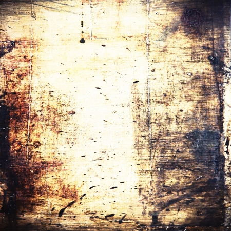 Abstract old background with grunge texture. For art texture, grunge design, and vintage paper or border frameの写真素材