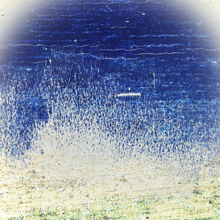 Abstract mystical background. For art texture, grunge design, and vintage paper / border frame