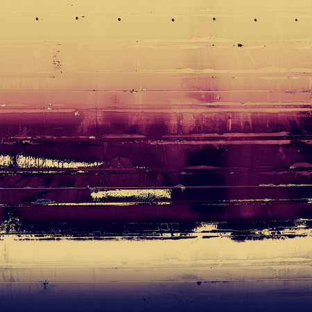 Old grunge antique texture. With different color patterns: yellow, gray, purple (violet), blueの写真素材
