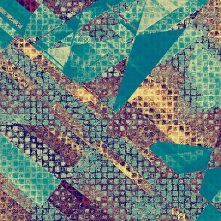Grunge retro vintage textured background. With different color patterns: blue; purple (violet);...