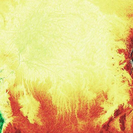 Vintage old texture with space for text or image, distressed grunge background. With different color patterns: yellow (beige); brown; red (orange)の写真素材